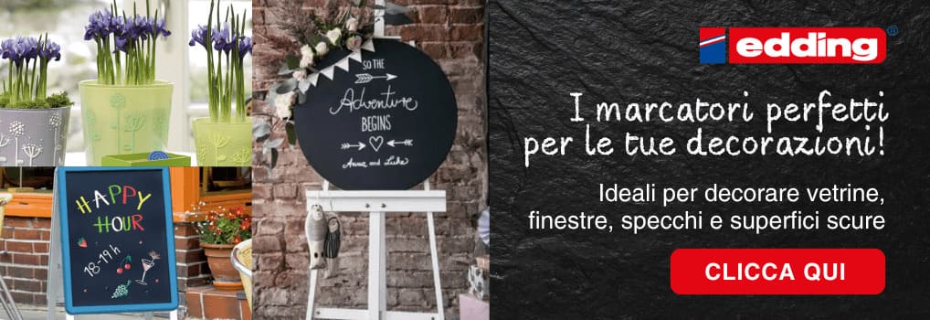 Marcatori perfetti per le tue decorazioni